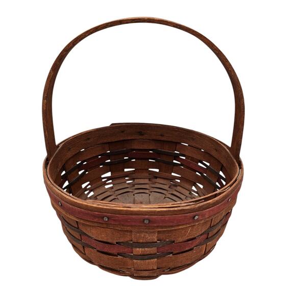 Vintage Longaberger 1989 All American Stitching Basket - Picture 1 of 6